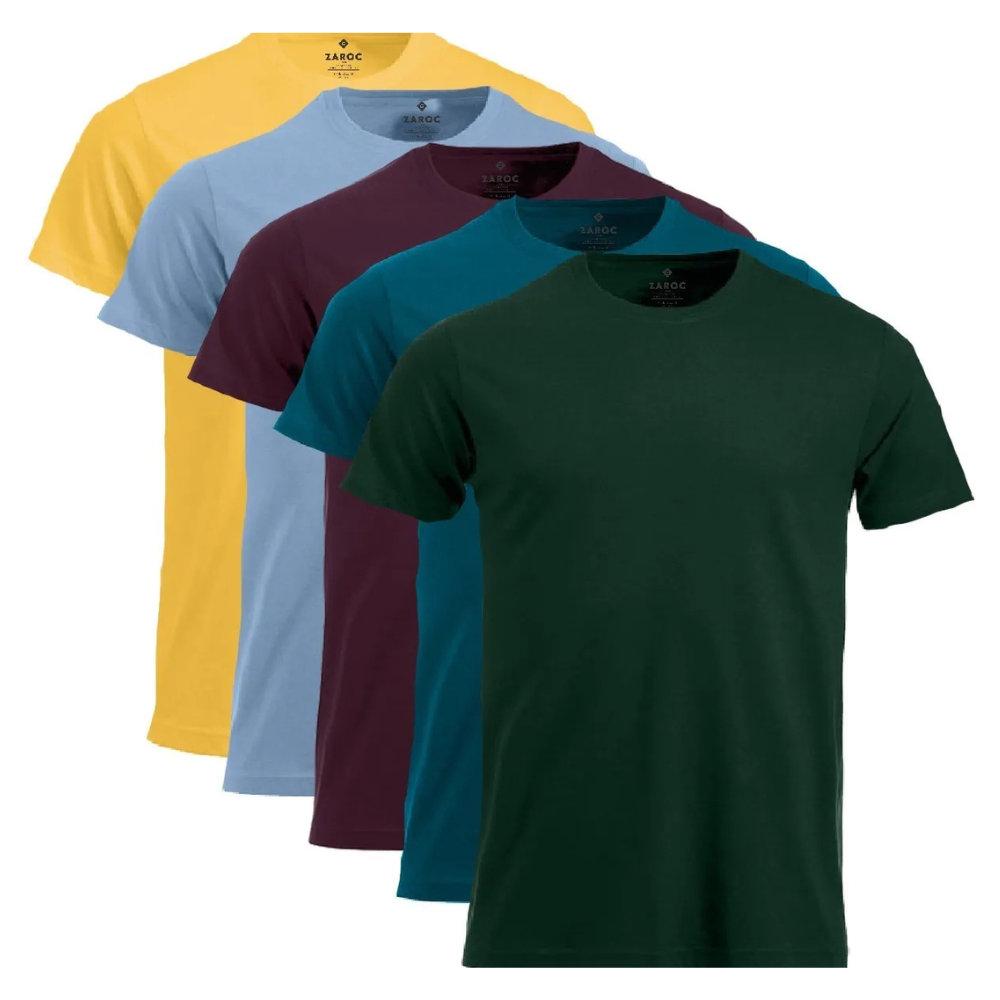 Kit 5x Odin Line – Camisetas Slim Fit em Algodão