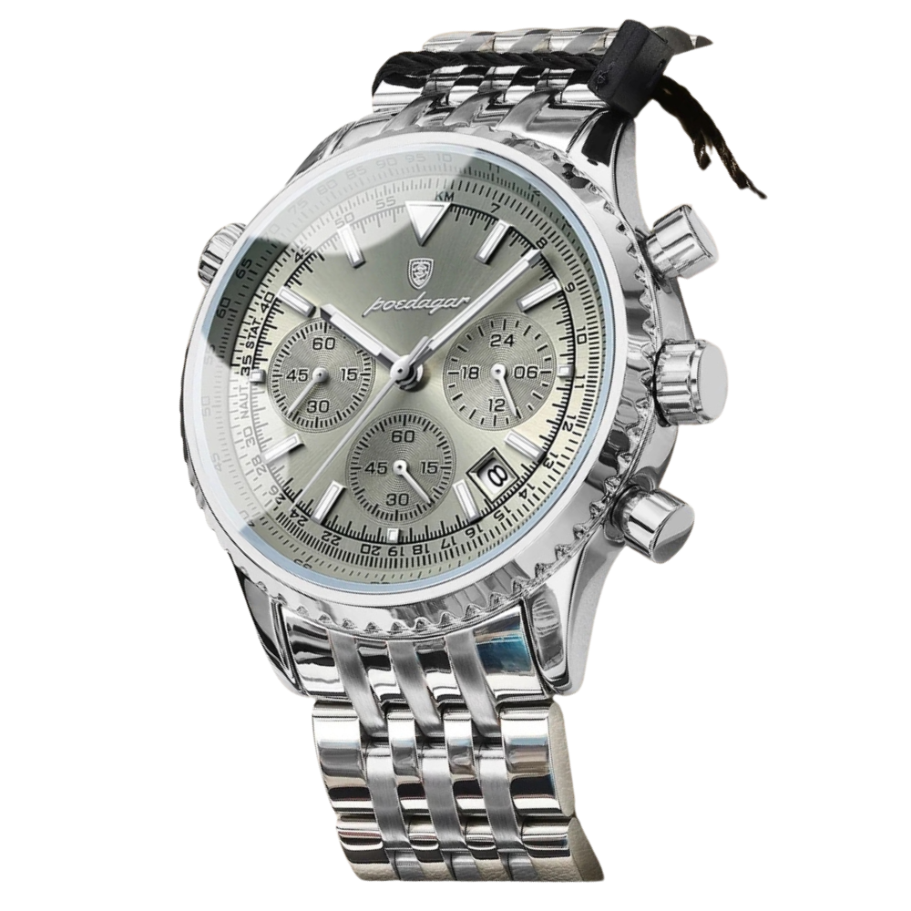 Atlas Chrono – Relógio em Aço Inoxidável