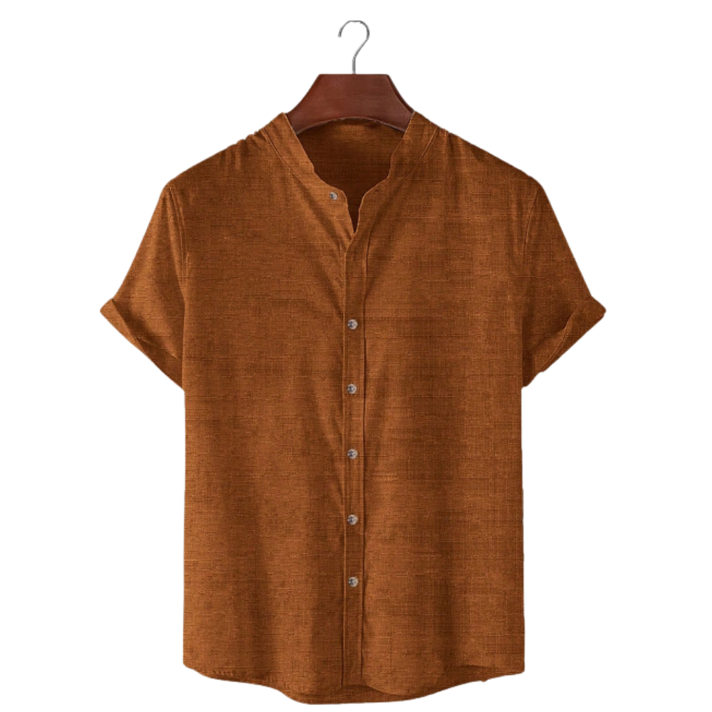 Kit 2x Capri Linen – Camisa de Linho Gola Padre