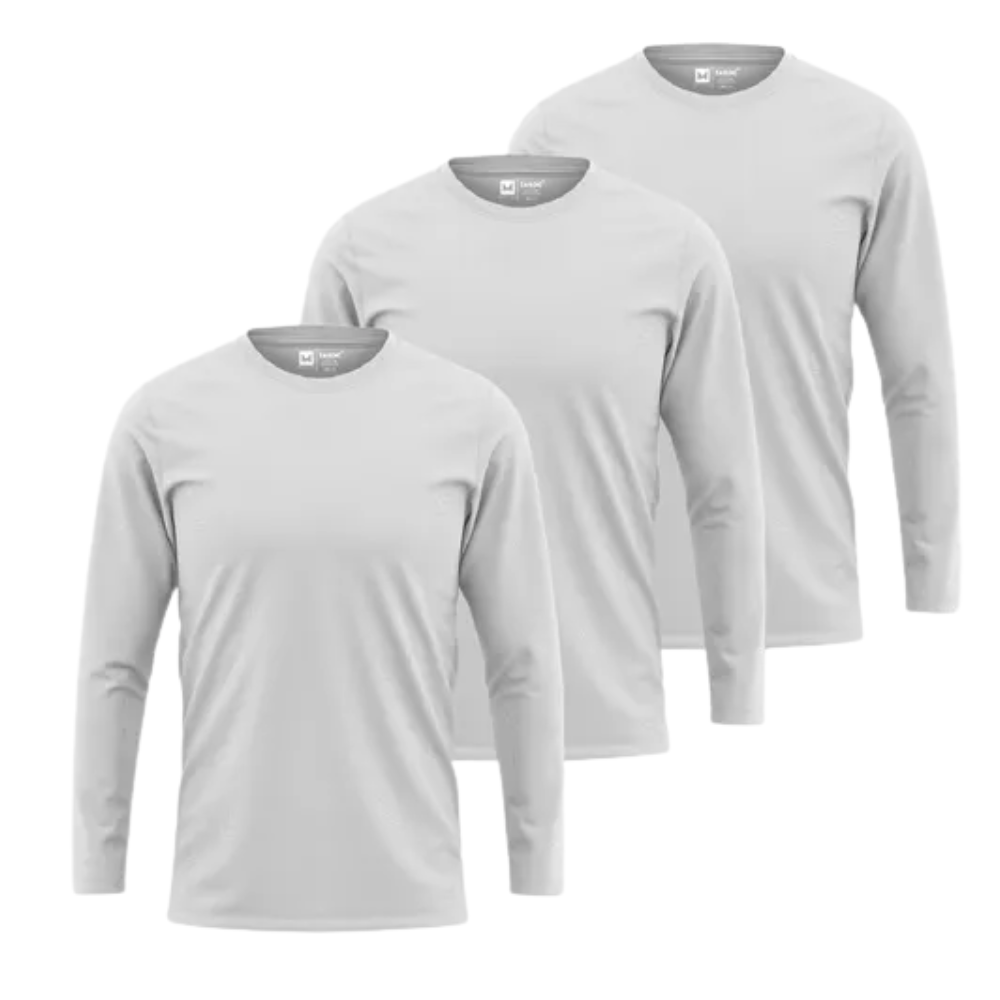 Kit 3x Odin Line – Camisetas Slim Fit em Algodão