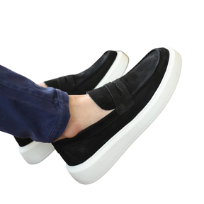 Prestige Edition – Sapato Mocassim Camurça