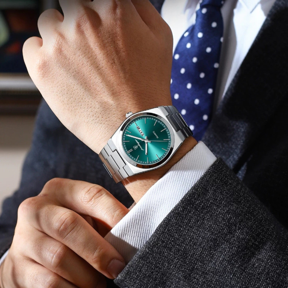 Genebra Steel – Relógio em Aço Inoxidável