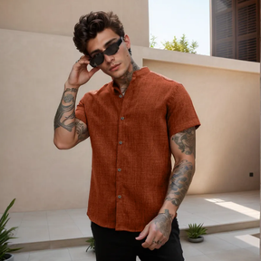 Kit 2x Capri Linen – Camisa de Linho Gola Padre