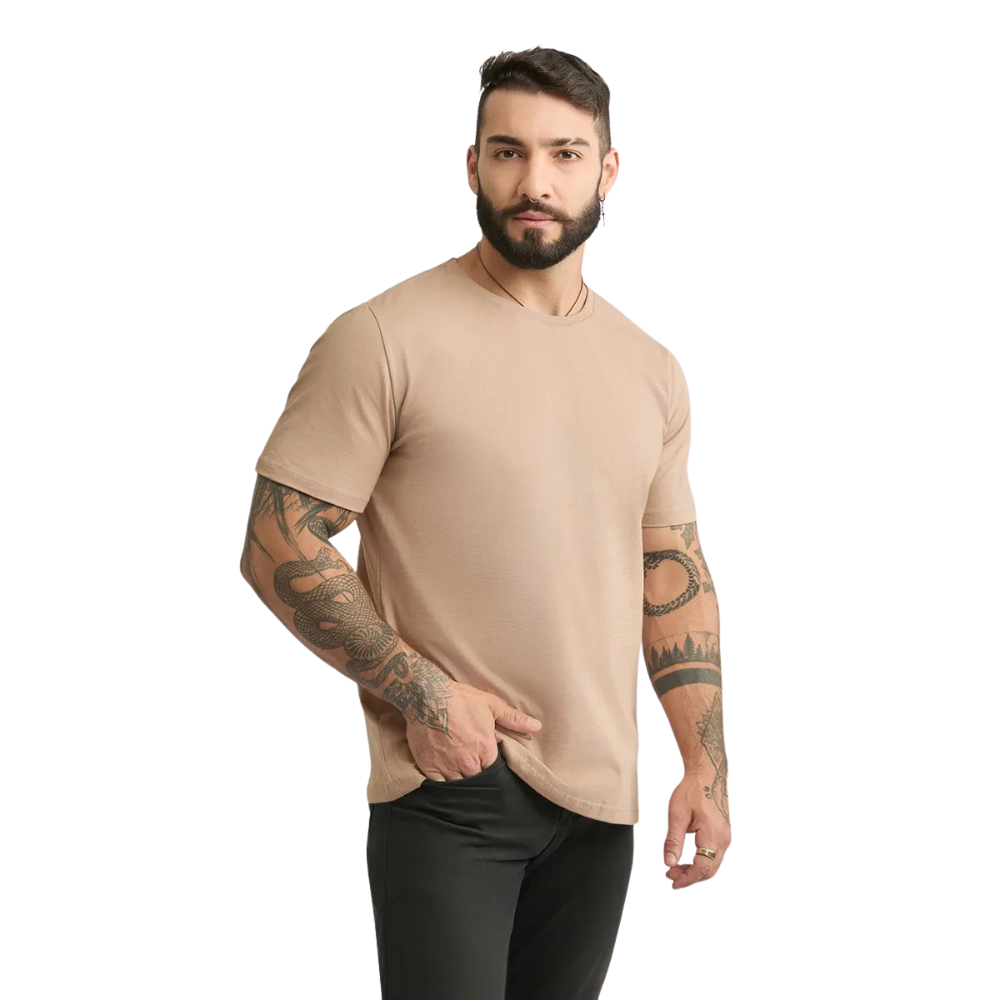 Kit 4x Odin Line – Camisetas Slim Fit em Algodão