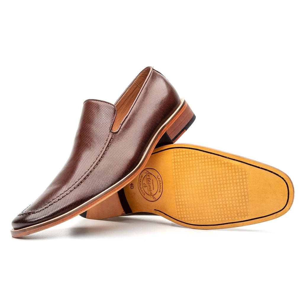 Milano Prestige – Sapato Loafer Couro Nobre