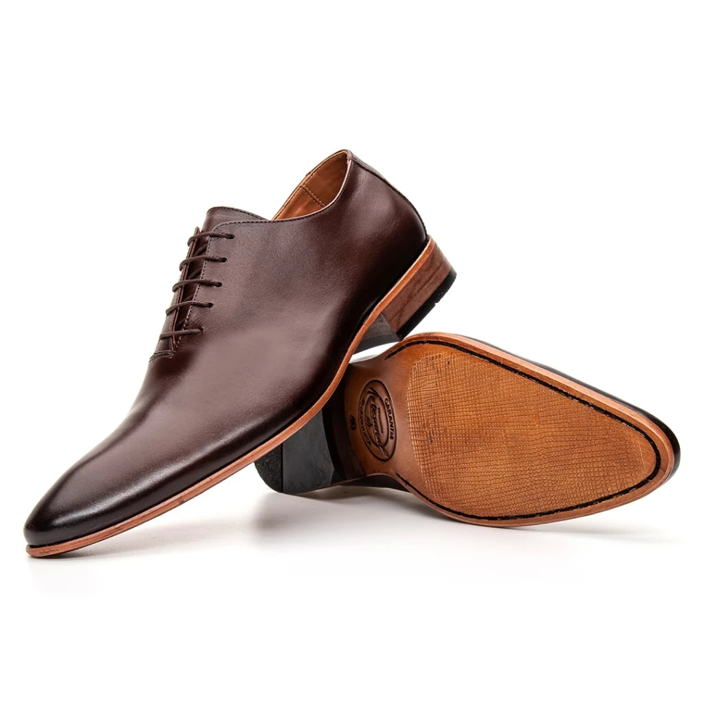 Wholecut – Sapato Oxford Couro Nobre