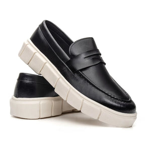 Thor Leather – Sapato Mocassim Sola Alta