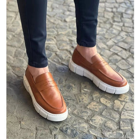 Thor Leather – Sapato Mocassim Sola Alta