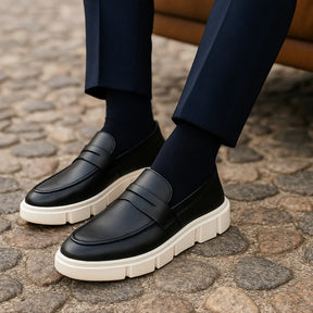 Thor Leather – Sapato Mocassim Sola Alta